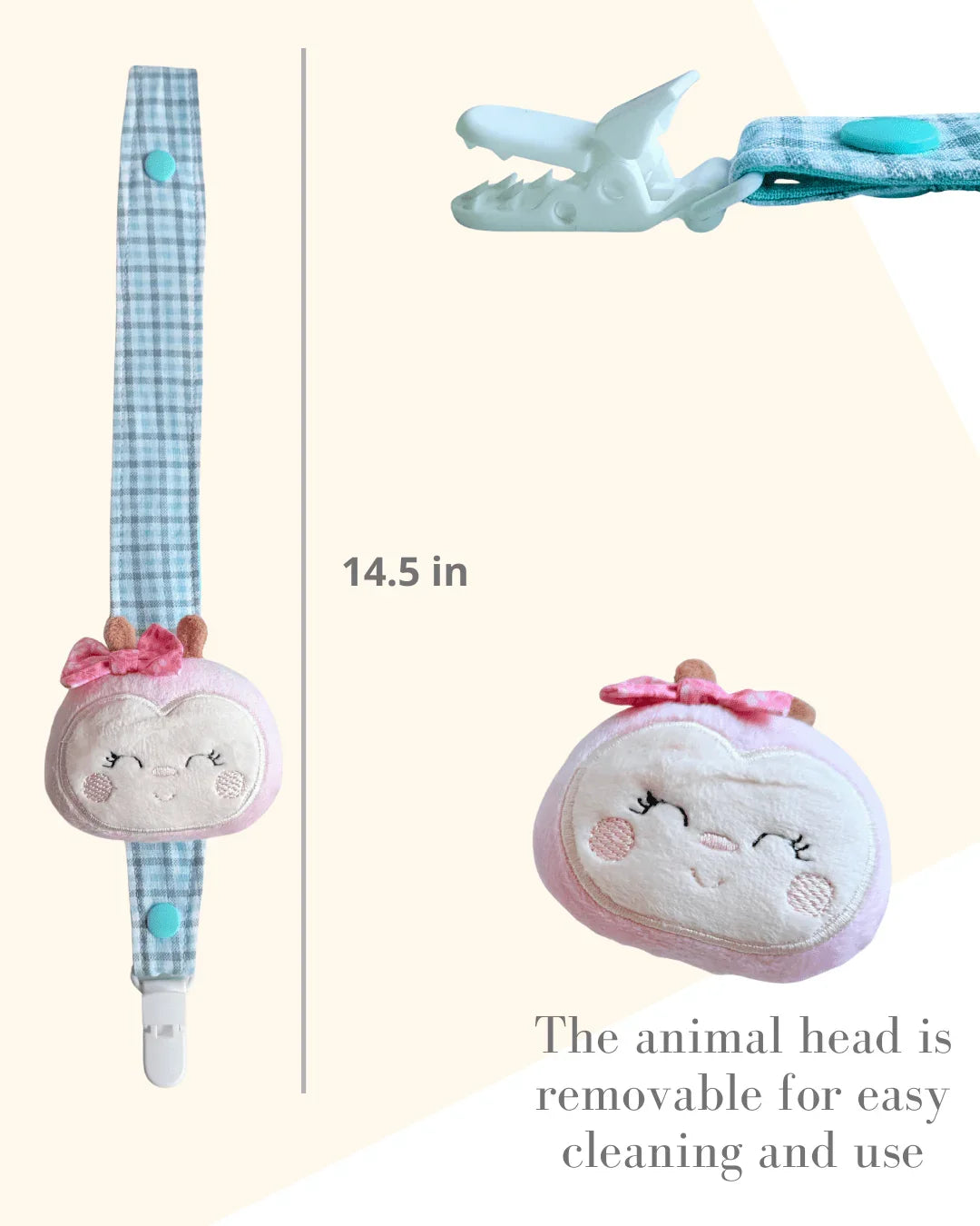 Magical Butterfly Pacifier Clip - Maminas Baby Shop