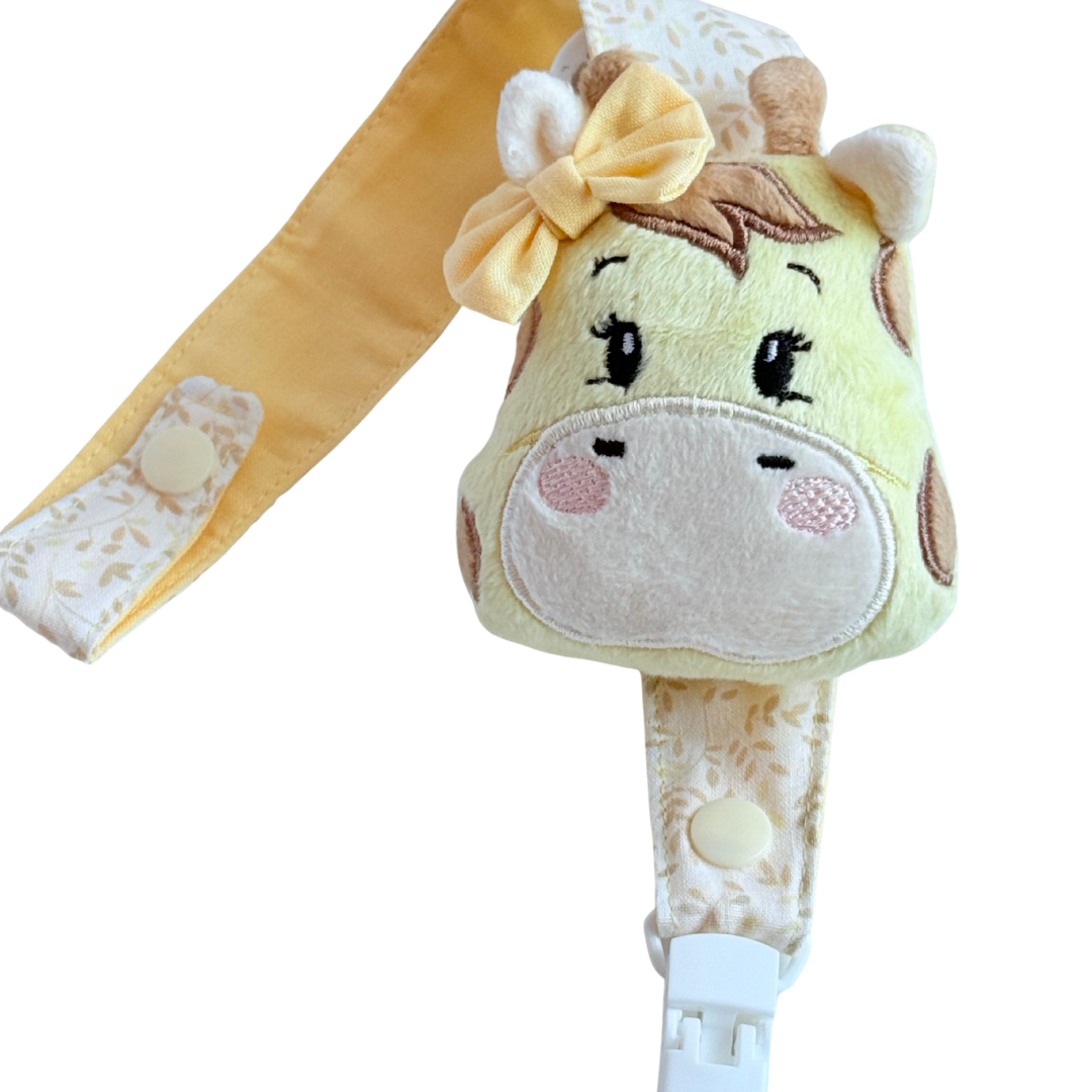 Giraffe Pacifier Clip