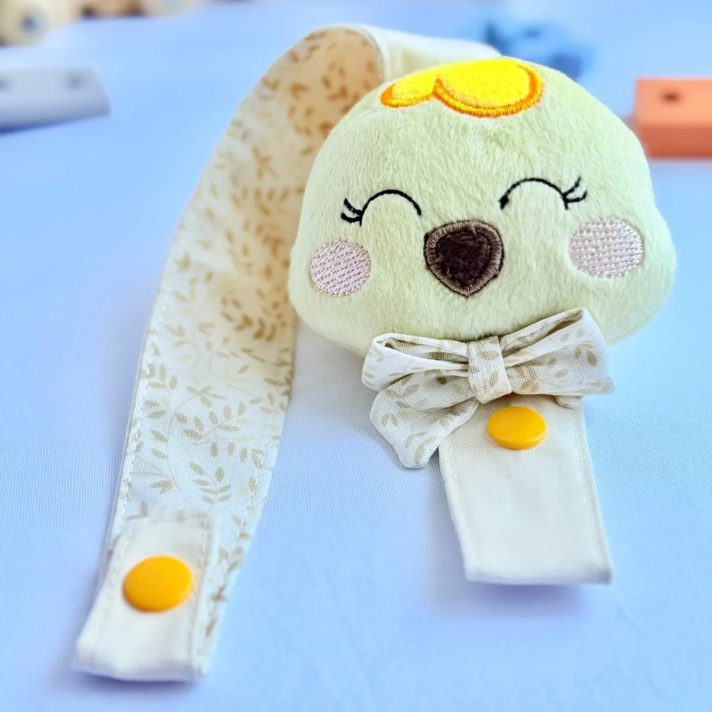 Little Chick Pacifier Clip - Maminas Baby Shop