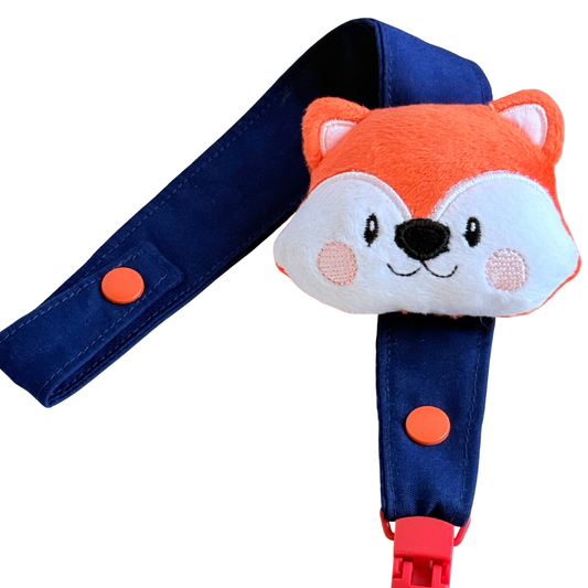 Fox Pacifier Clip