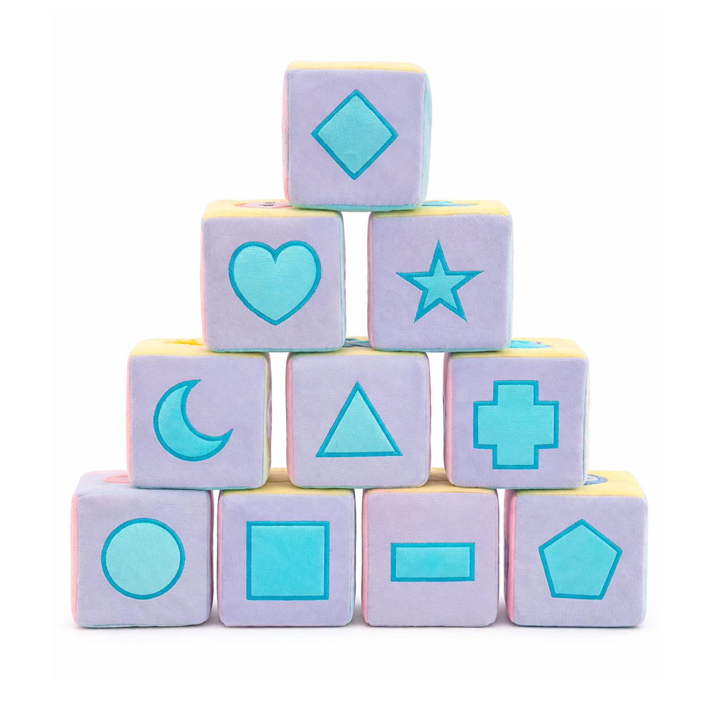 Sensory Learning Cubes for Babies (Set of 9)