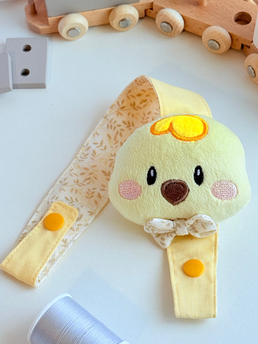 Cuddly Chick Pacifier Clip