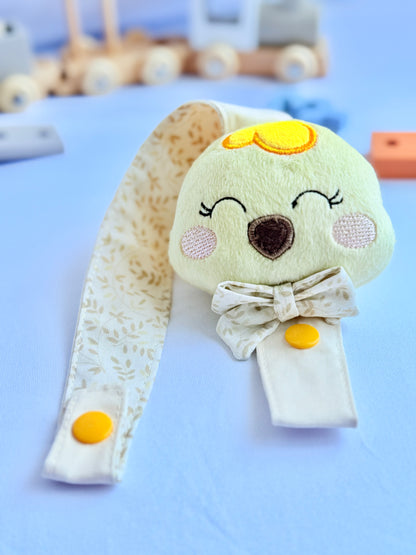 Little Chick Pacifier Clip